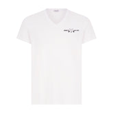 Men's V-Neck White T-Shirt