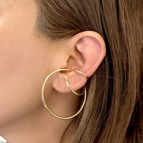 Modern Dome Ear Cuff