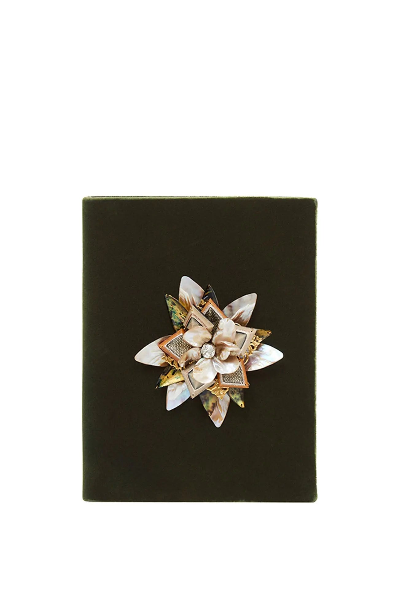 Aye Velvet Book Clutch