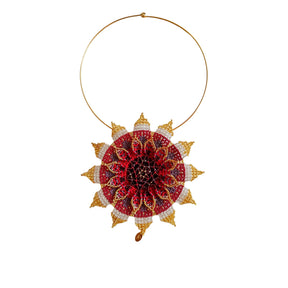 PRESSED FLOWER CHOKER