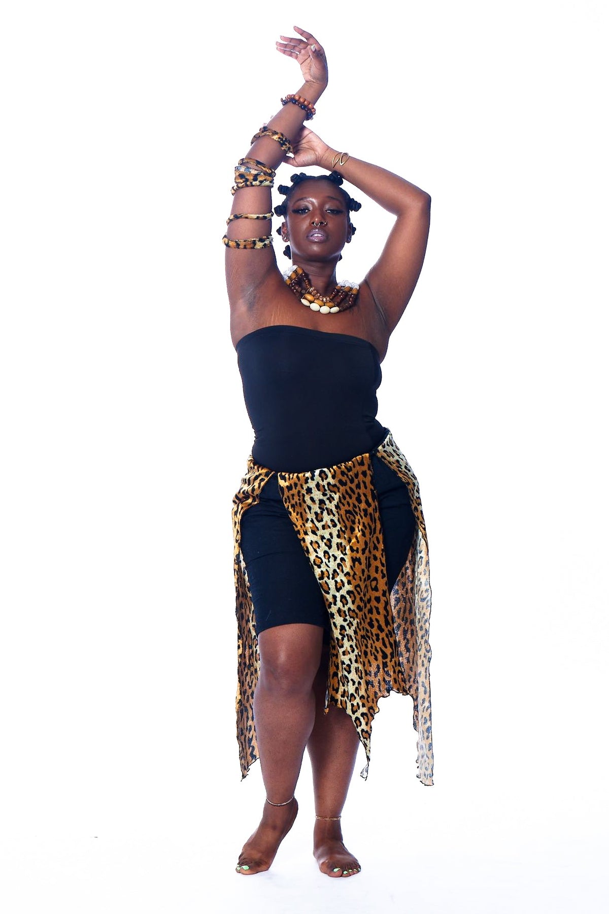 Cheetah Print Skirt