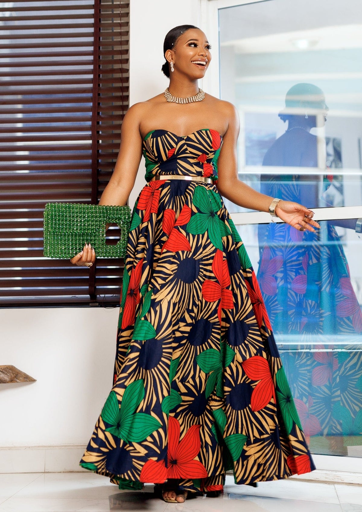 Orie Strapless Sweetheart Neckline Dress