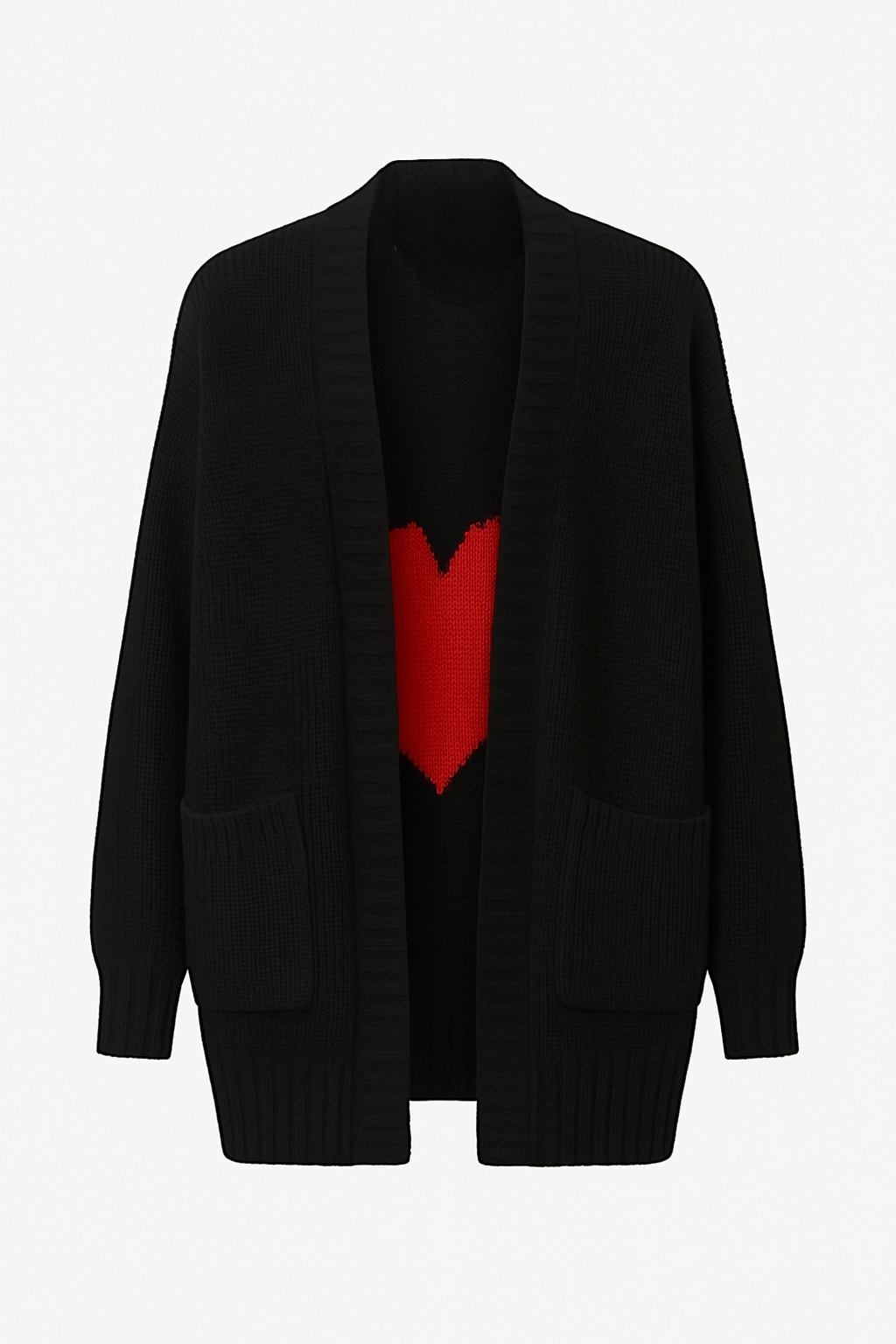 Chunky heart Cardigan