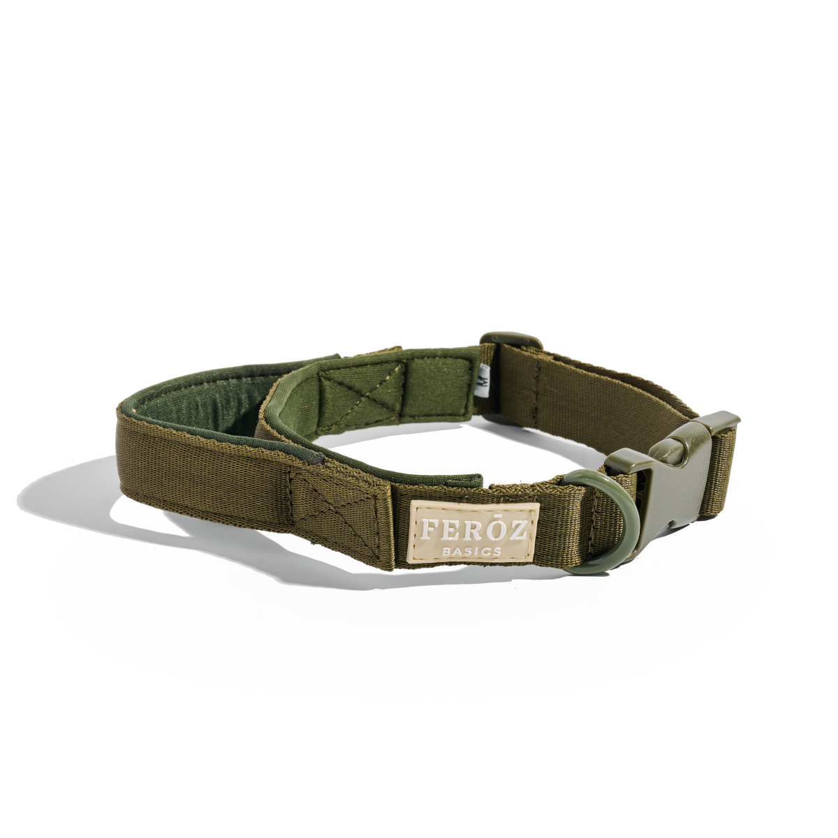 Dog Collar BASIC Military Green