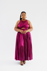 Remi Metallic Dress