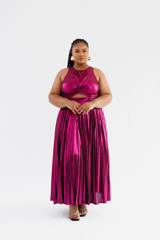 Remi Metallic Dress