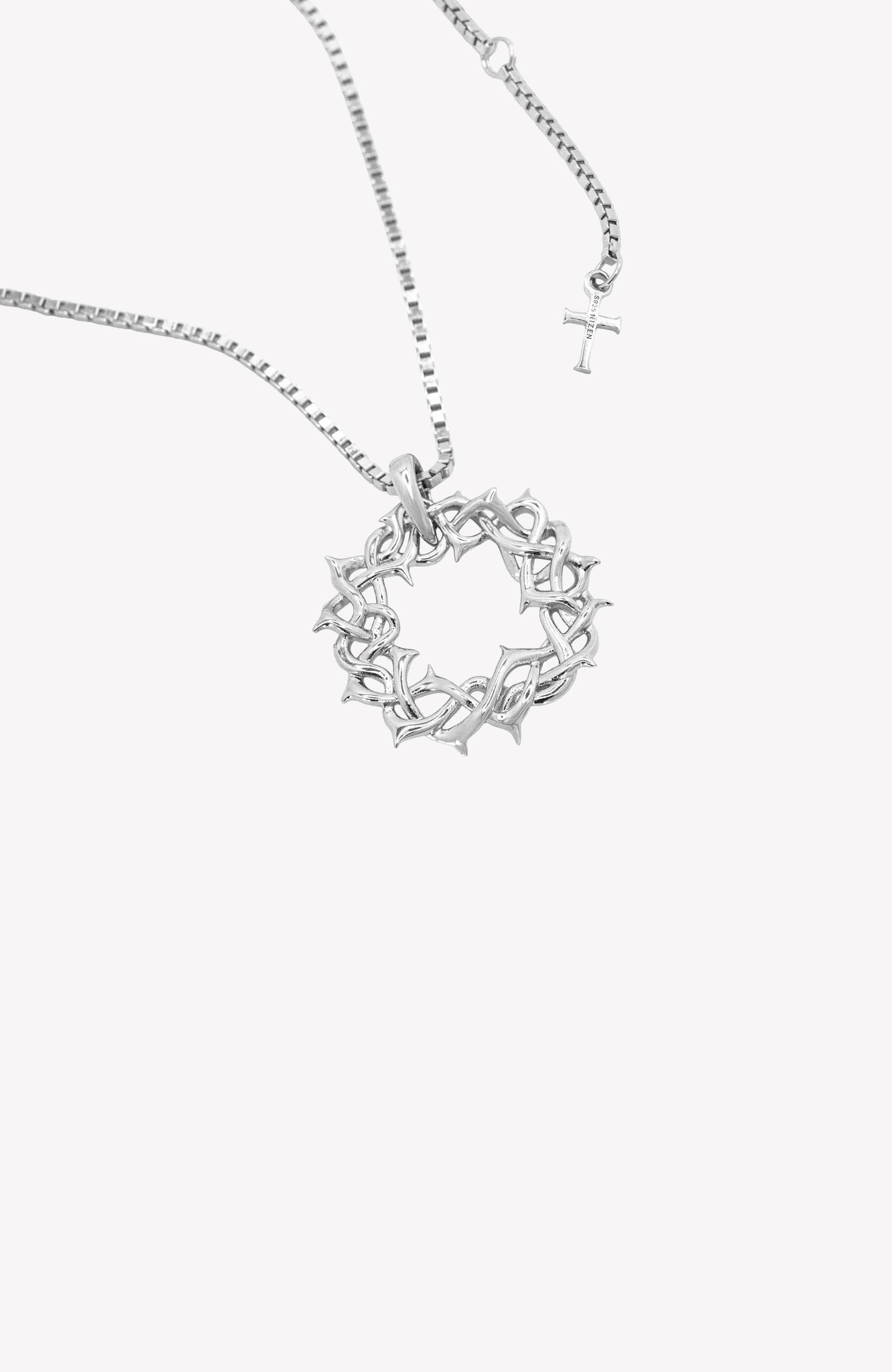 Crown of Thorns Large Pendant Necklace