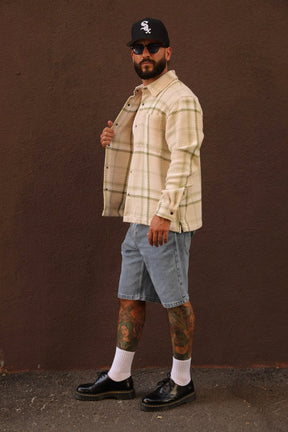 Loom Woven Jacket Bone