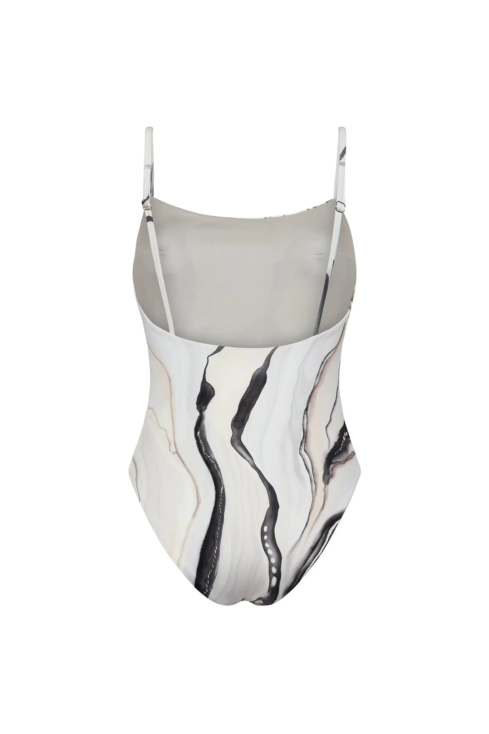 TIERRA One Piece Print Blanco