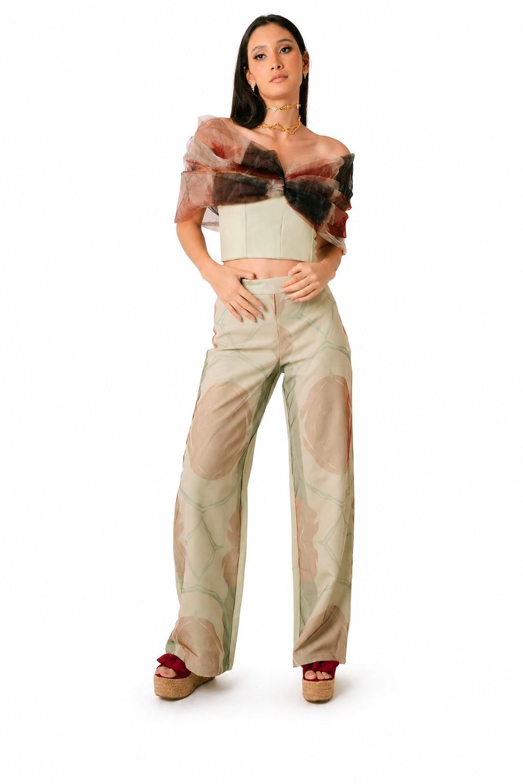 Tessa Tulle Bow Corset