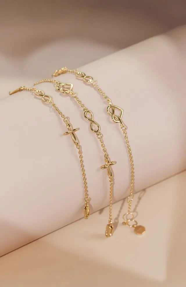 Faith, Hope, Love Bracelet