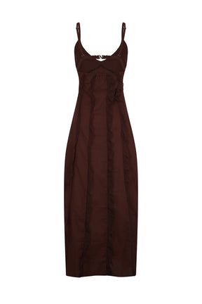 ALAS Dress Marron