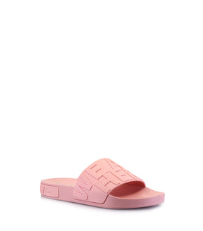 Chic Pink Slide Sandals Here
