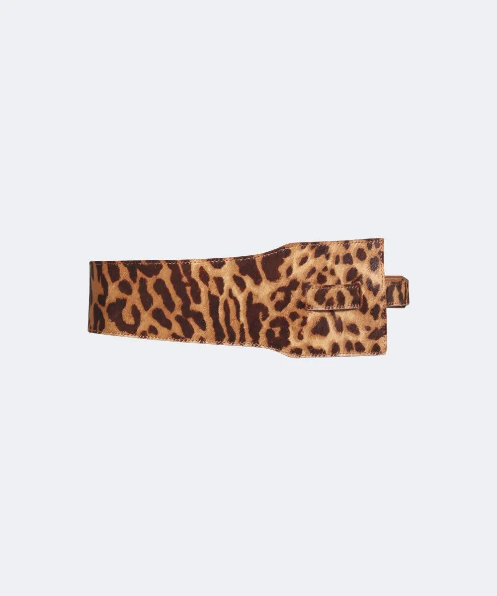 Trelew Hair-On Wrap Belt