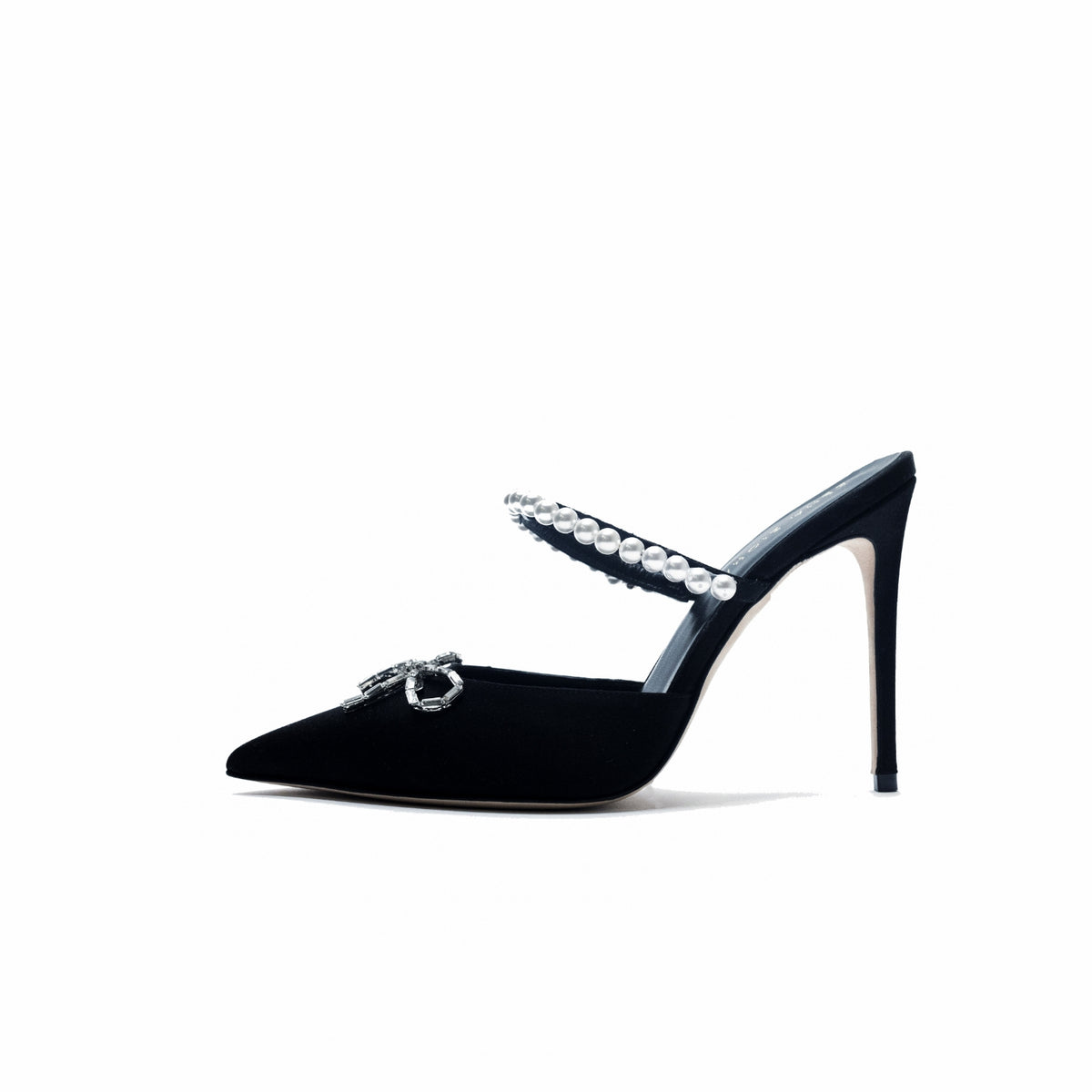 Philippa 100 Pearl Stiletto Mule