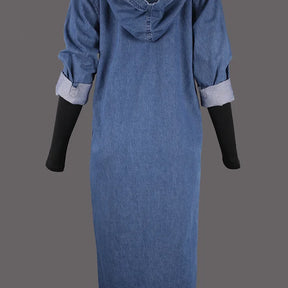 Com-Pressi-On Drifter Denim Hoodie