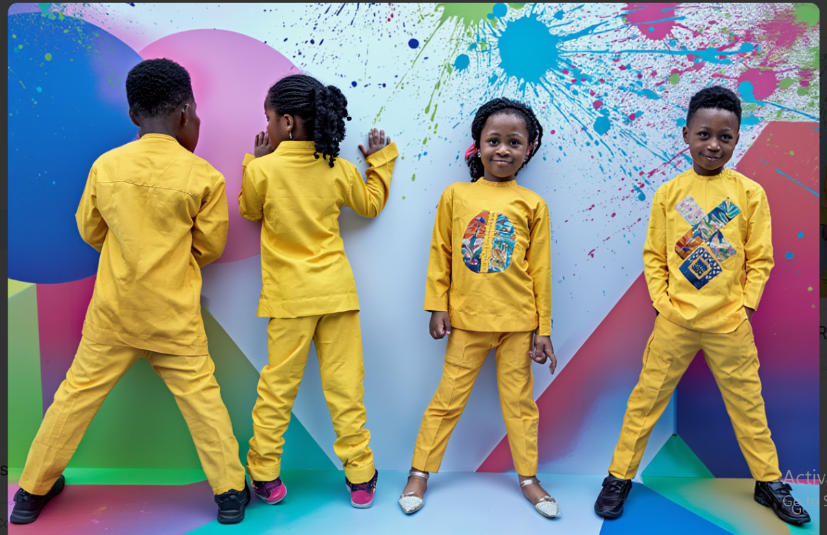 The Heritage Patch Ensemble – MOVEK Fashion (Kids Edition)