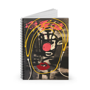 Artistic Spiral Notebook - Ruled Line | Unique Journal for Art Lovers, Creative Writing, Gift Ideas, Stationery, School Supplies