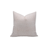 Accent Handmade Block Print33 Thick Cotton White Pillow Cover - Shehnaaz