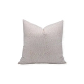Accent Handmade Block Print33 Thick Cotton White Pillow Cover - Shehnaaz