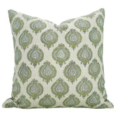 Handcrafted Boho Block Print Cotton Throw Pillow Cover – Farmhouse Decor | Uday
