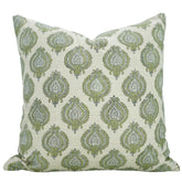 Uday Hand Block Printed Linen Blend Pillow Cover
