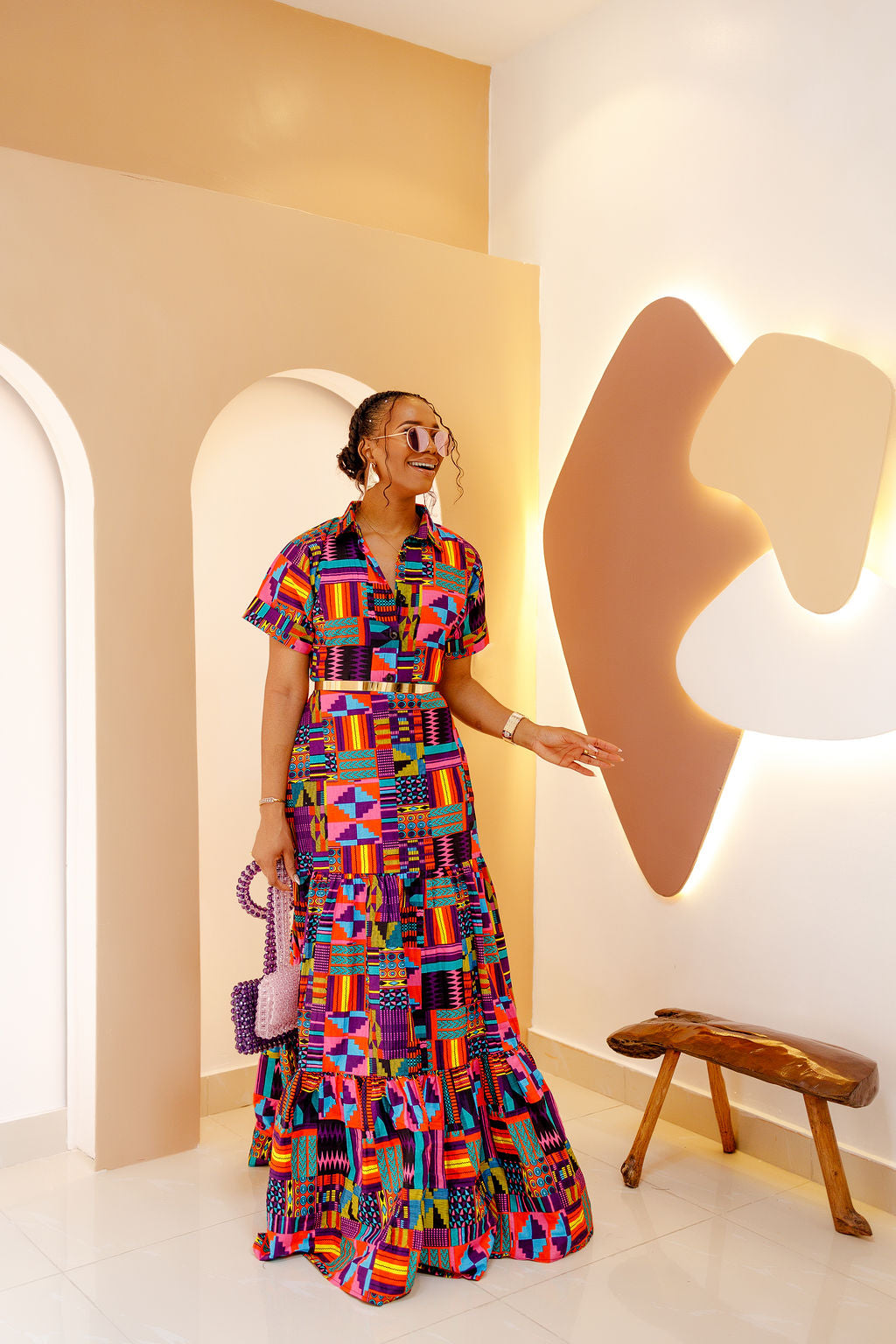 Itali Kaftan Maxi Dress