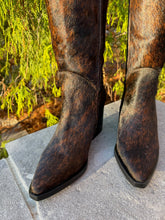 Olsson Texan Boot in Calf Hair (Wide Calf)