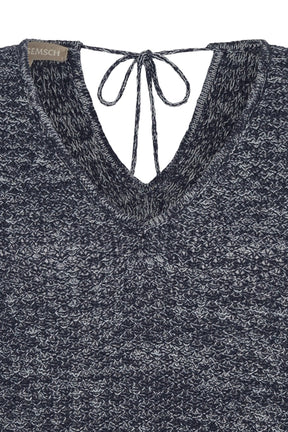 Alejandra Vest | Navy Melange