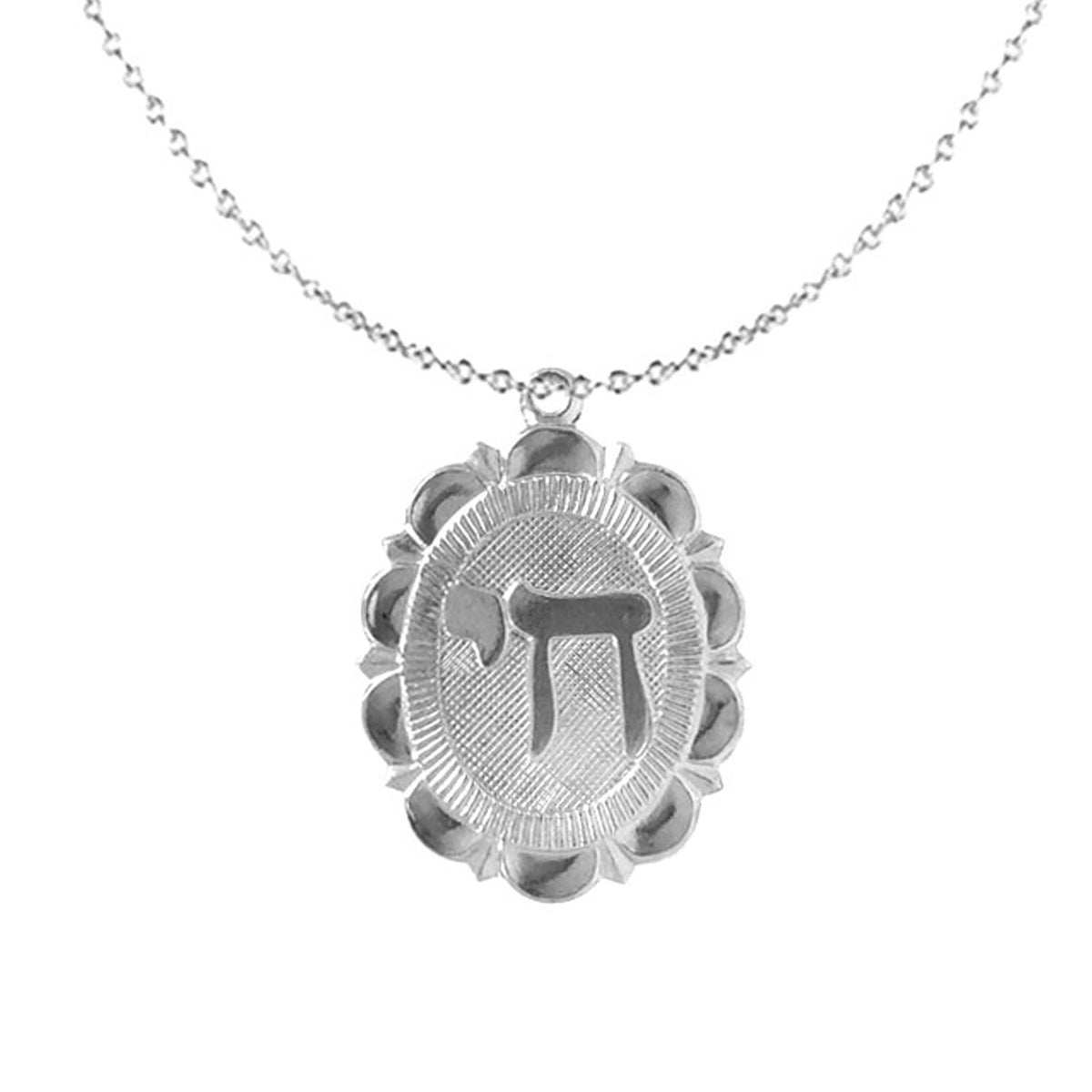 Chai Silver Charm Necklace