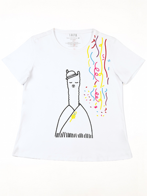 Alpaca graphic T-Shirt Carnival