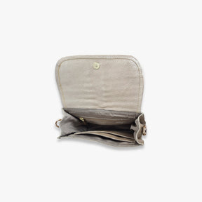 Gold Clutch leather Zen Bag