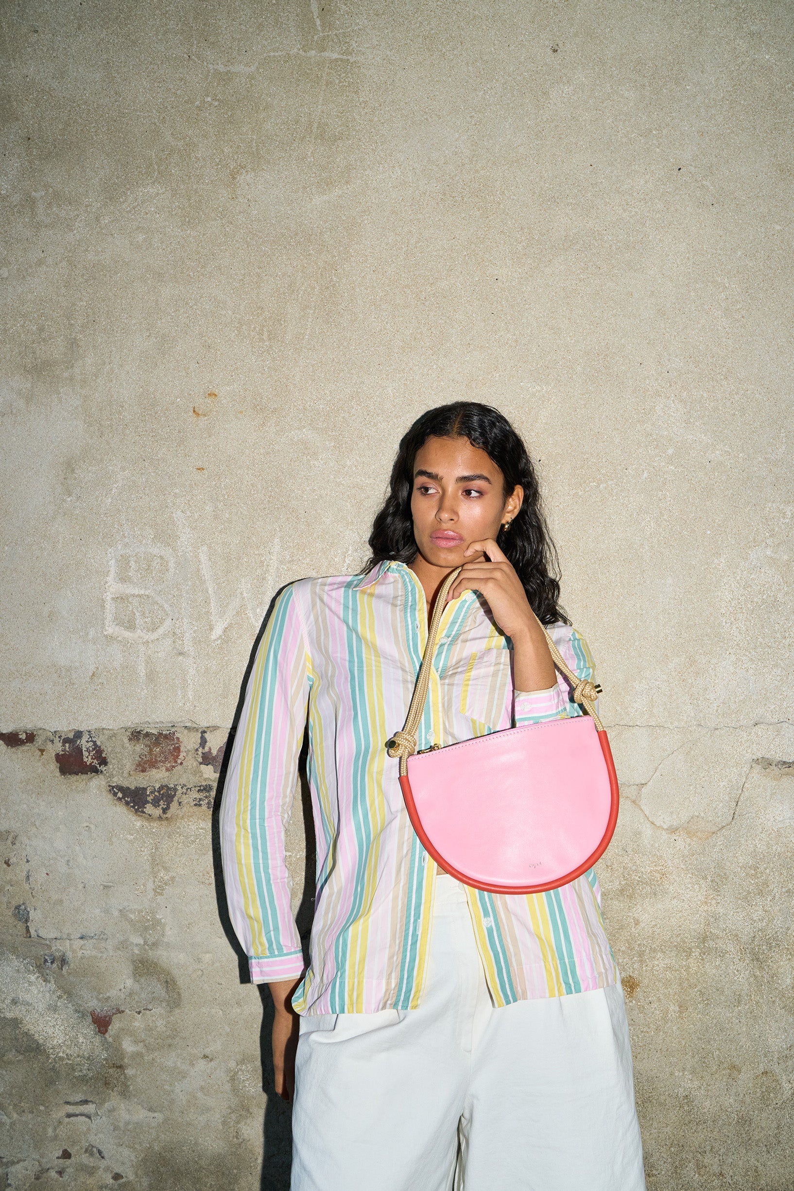 Selene Bag - Lawn Green / Butter (Sample)