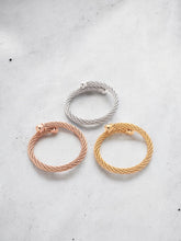 Sally three tones bangle set