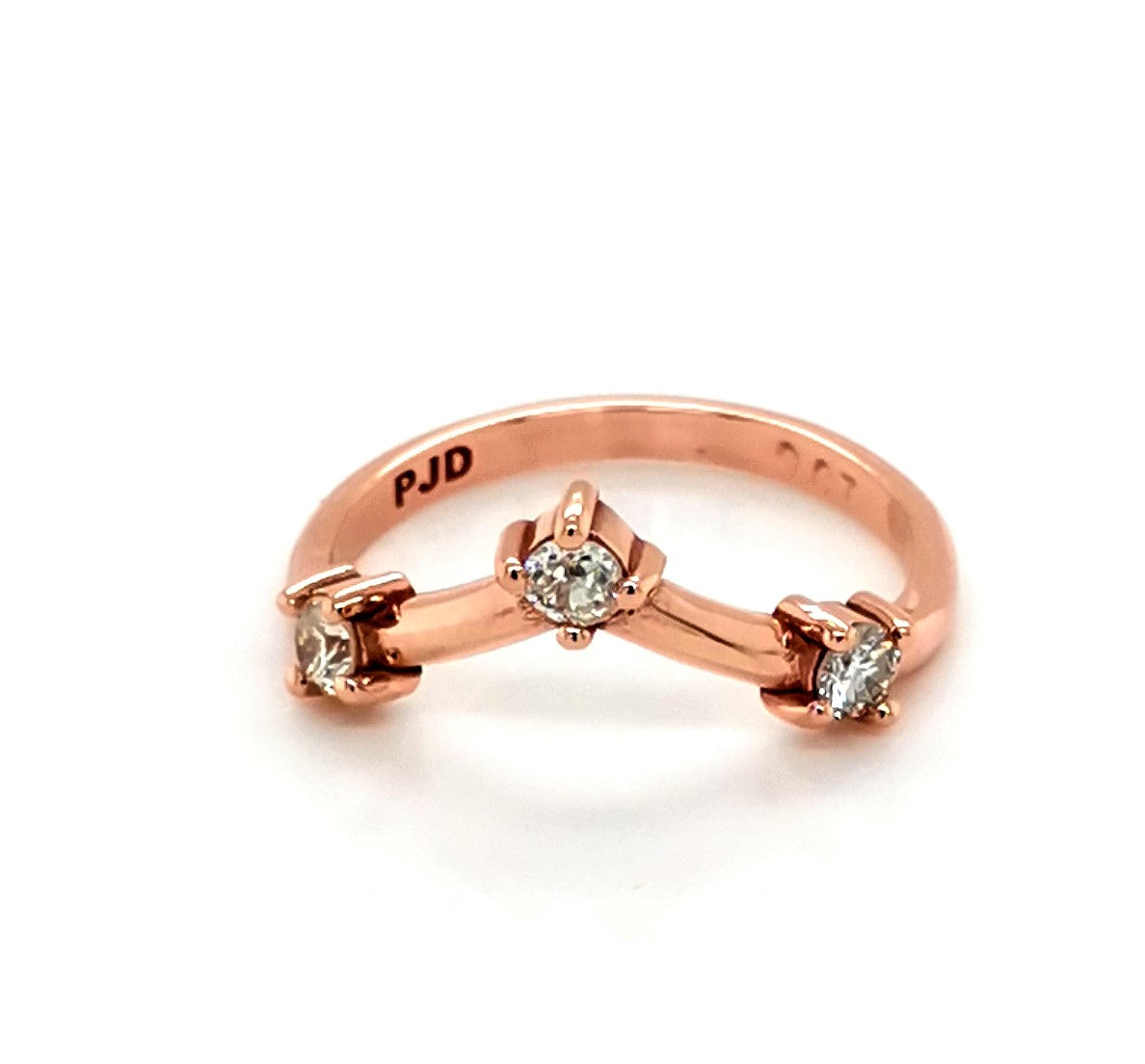 Genuine 9ct Rose Gold & Diamond Eternity