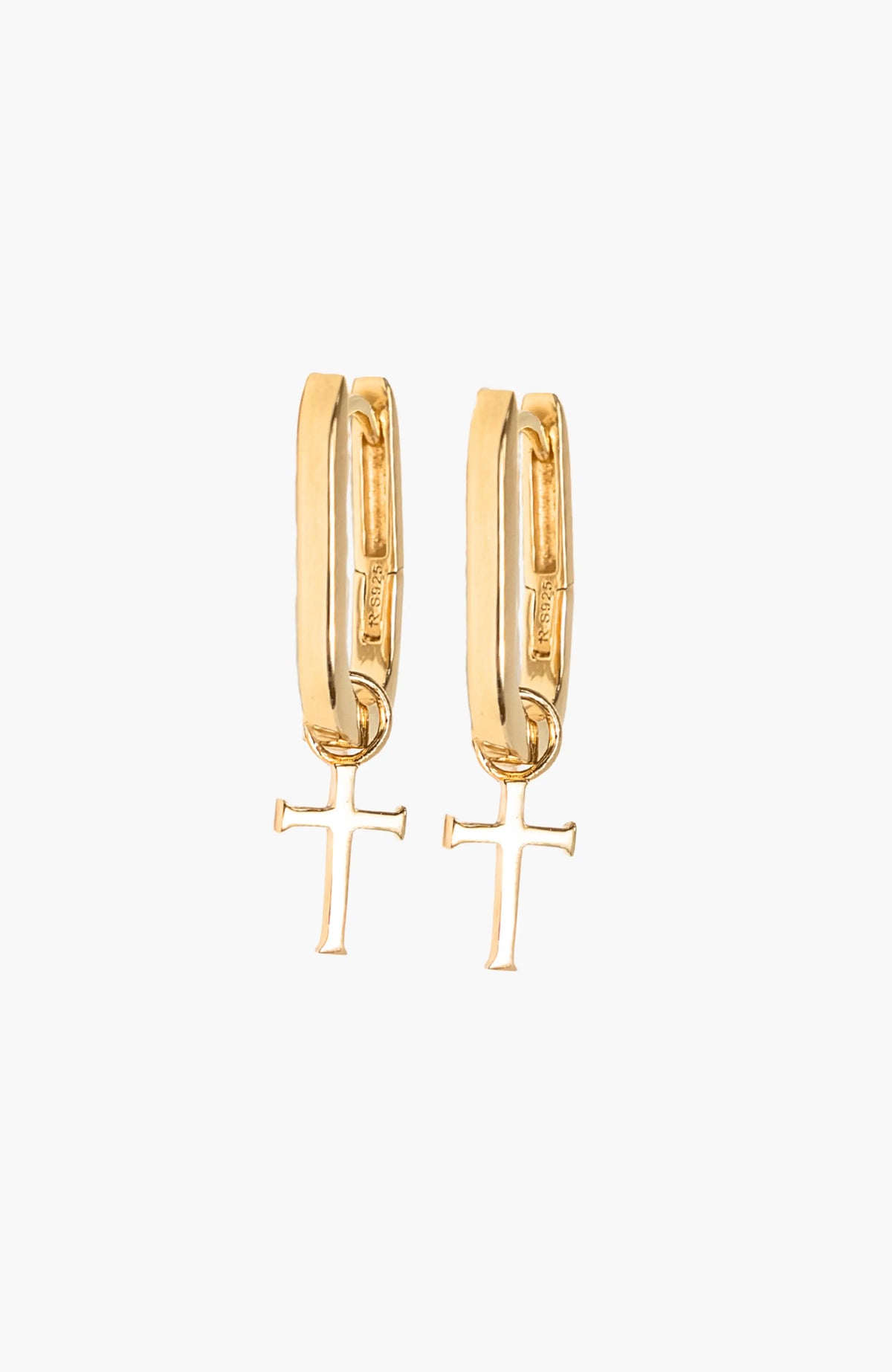 Chain Breaker U Hoop Earrings