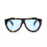 Otto Sunglasses with Tortoise Frame & Light Blue Lens | Taxxon X Cruzada Special Edition