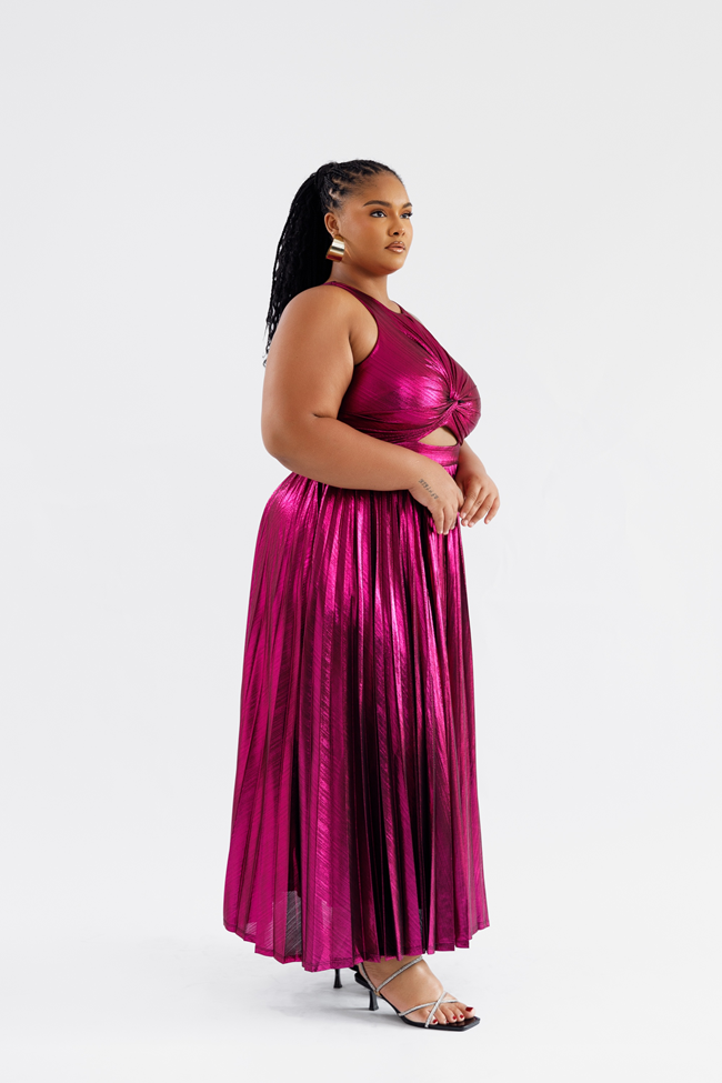 Remi Metallic Dress