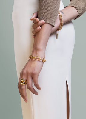 1993 Gold Chain Bracelet