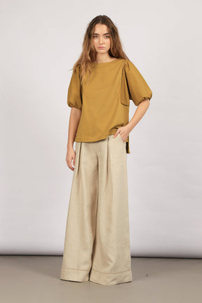 Jamie 3/4 Sleeve Cotton Top