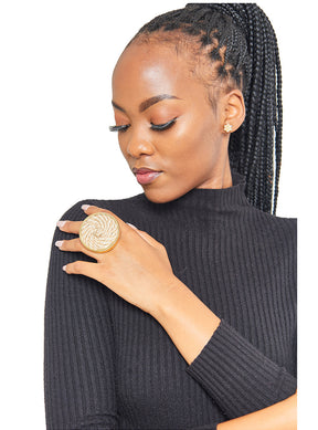 Luderu Luxe Weave Ring