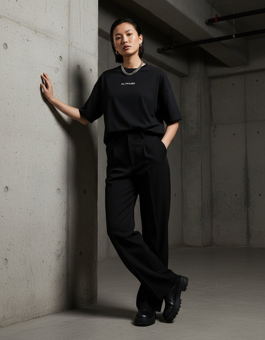 Altpard Structured Heavyweight Boxy-Fit Tee