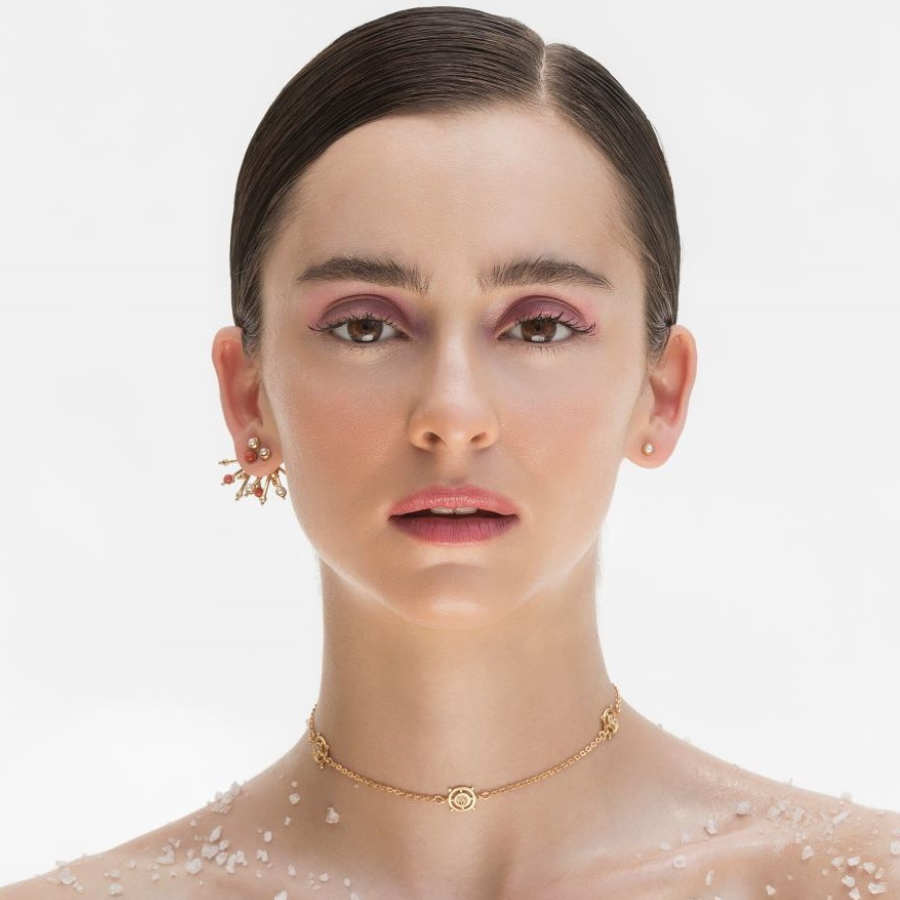 Constellation Stud Earrings with Ear Jacket