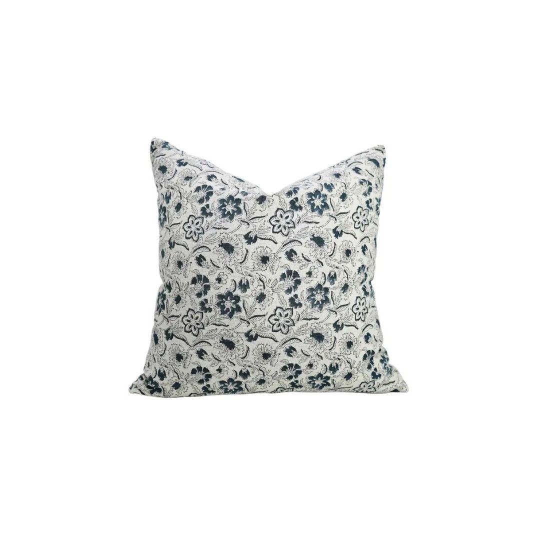 Classic Indian Boho Pure Linen Pillow Cover- Jarul