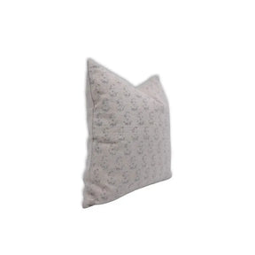 Stylish Handmade Block Print Thick Linen Floral Cushion Cover - Patjhad