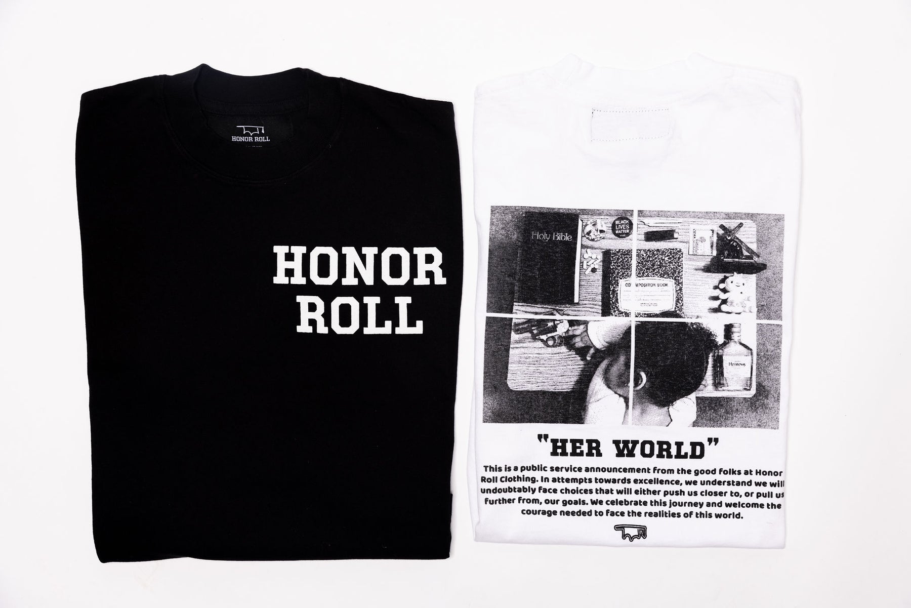Her World Staple Tee - White