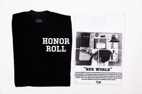 Her World Staple Tee - White
