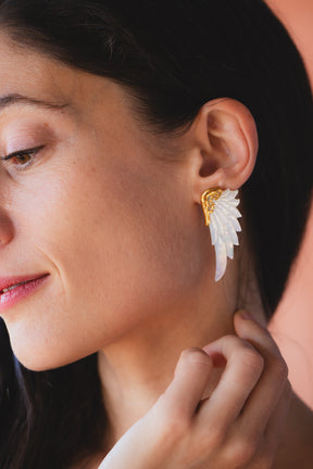 Purist studs (Small, Gold)