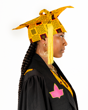 Nyame Adom Graduation Gown and Cap