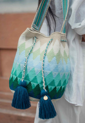 Peacock Wayuu Bag